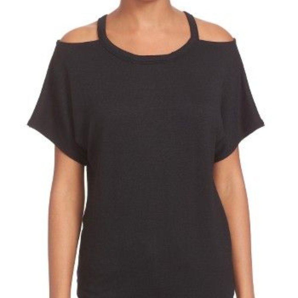 rag & bone/JEAN COLD SHOULDER TEE size m